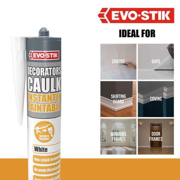 EVO-STIK Decorators Caulk Instantly Paintable 6