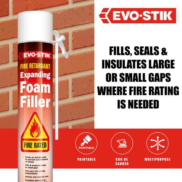 EVO-STIK Fire Retardant Expanding Foam Filler 4