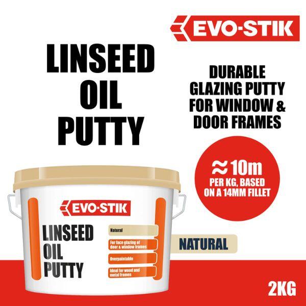 EVO-STIK Linseed Oil Putty 2