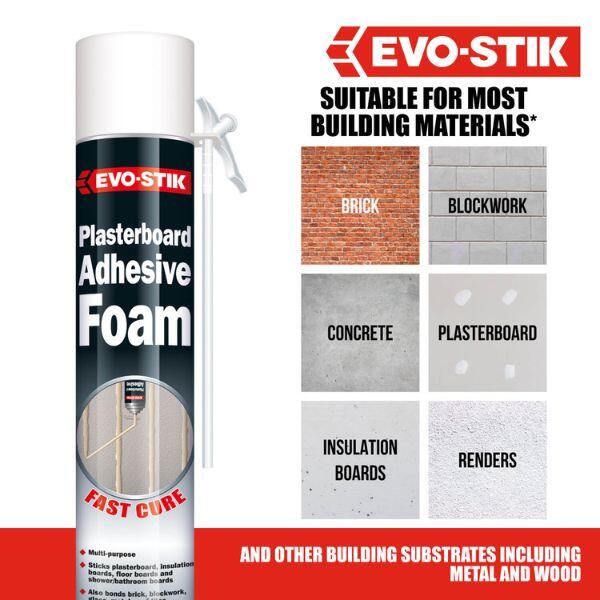 EVO-STIK Plasterboard Adhesive Foam 6