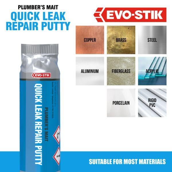 EVO-STIK Plumber's Mait Quick Leak Repair Putty 4