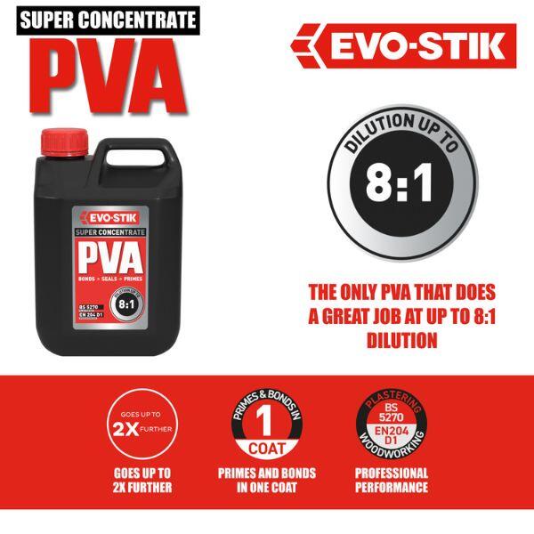 EVO-STIK Super Concentrated PVA 3