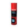 Evostik Carpet Adhesive aerosol can shown as a product packshot on a neutral background, highlighting a fast-setting spray adhesive for interior carpet installation.